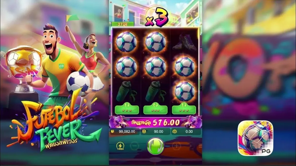 Futebol Fever PG Soft Banner
